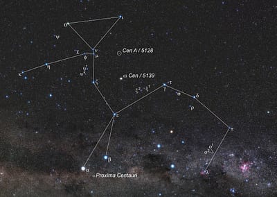 Der Kentaur (lateinisch: Centaurus) ist ein großes, markantes Sternbild am Südhimmel