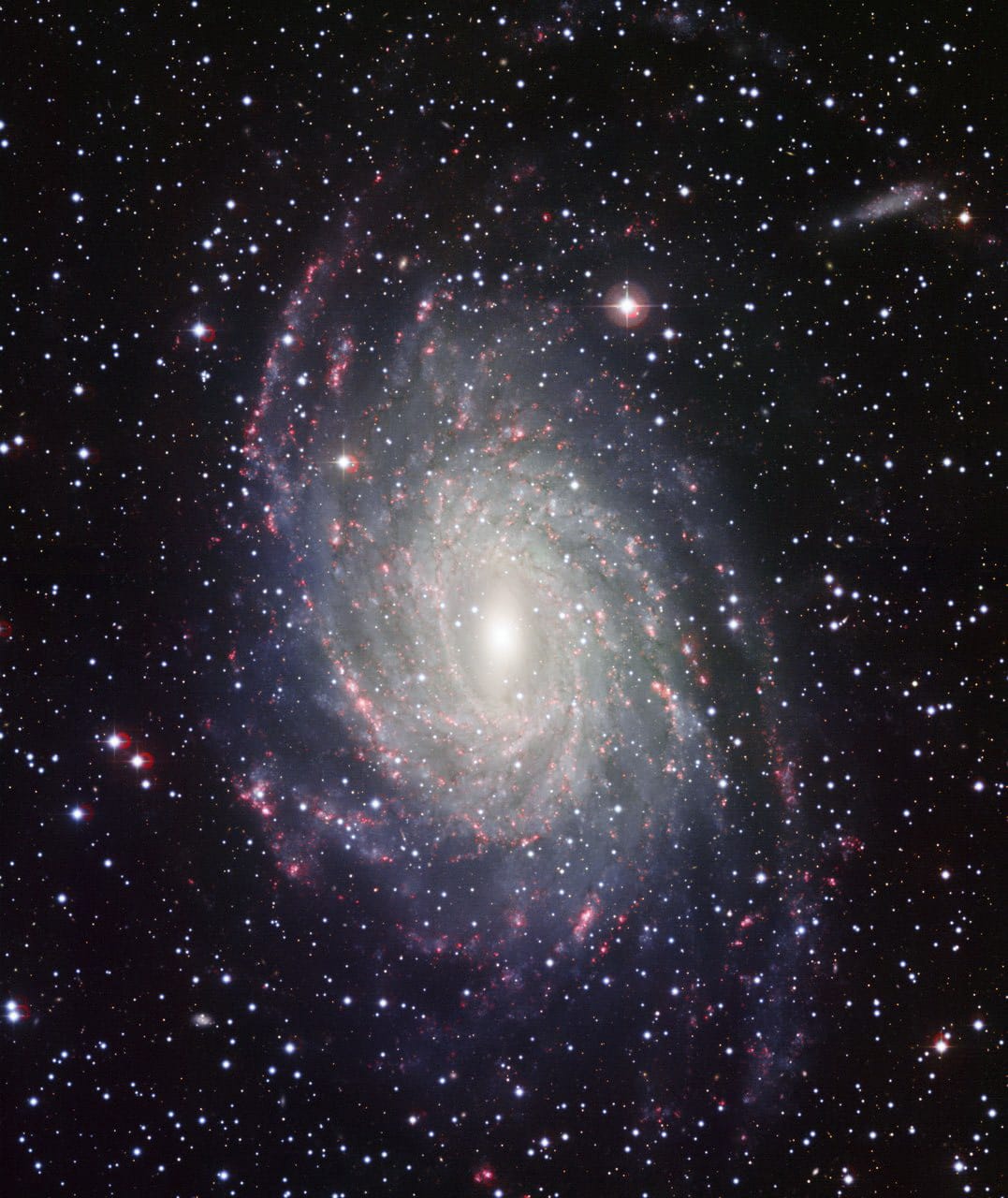 Die Balken-Spiralgalaxie NGC 6744 hat Ähnlichkeit mit unserem Milchstraßensystem