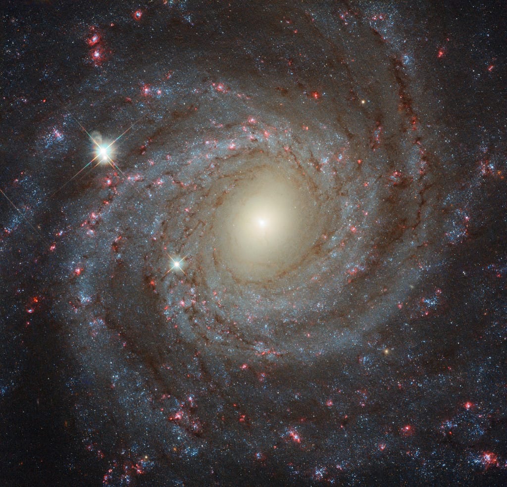 Die Spiralgalaxie NGC 3344 im Sternbild Kleiner Löwe