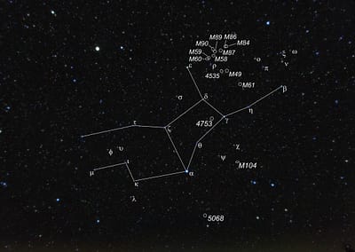 Die Jungfrau (lat. Virgo) ist ein Tierkreissternbild am Himmelsäquator.