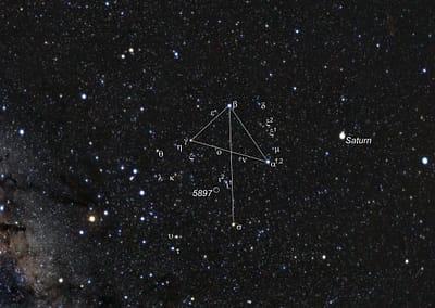 Die Waage (lat. Libra) ist ein Sternbild des Tierkreises, das auf der Ekliptik und südlich vom Himmelsäquator liegt.