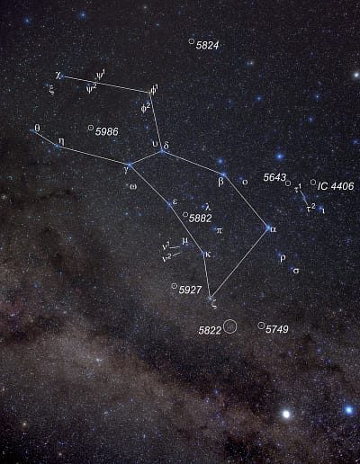 Der Wolf (lateinisch: Lupus) ist ein Sternbild am Südhimmel im Randbereich der Milchstraße
